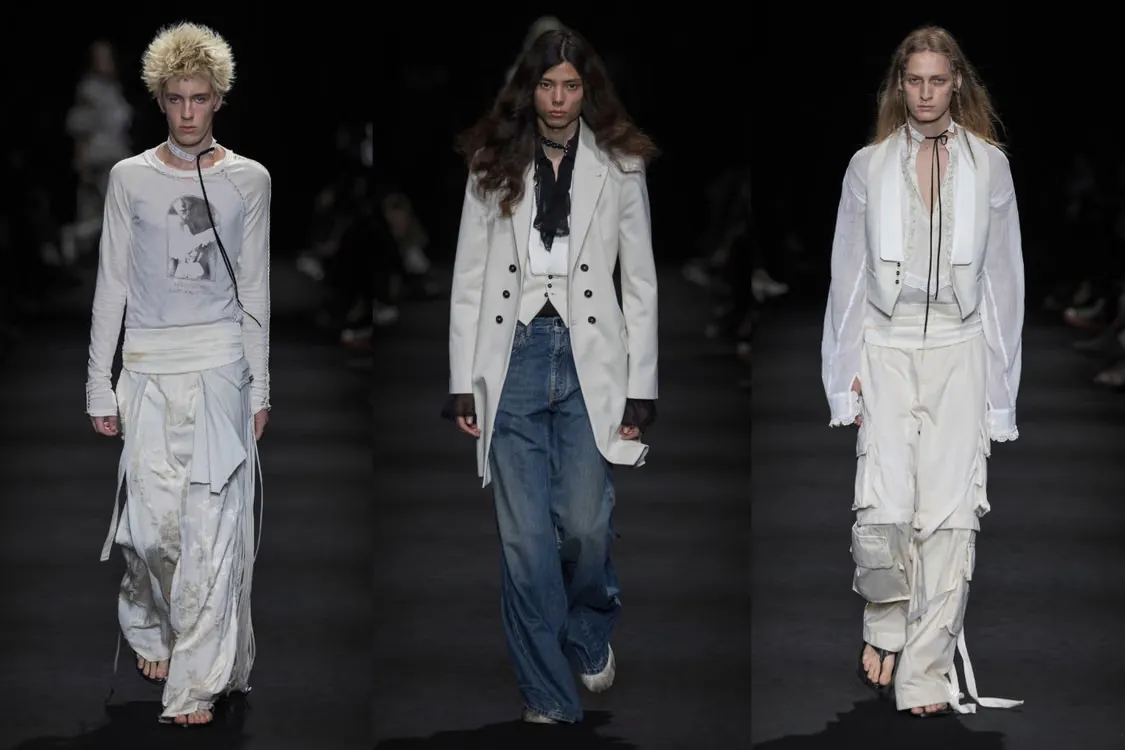 Ann Demeulemeester 2027 春夏系列「Lonesome Heaven」登场