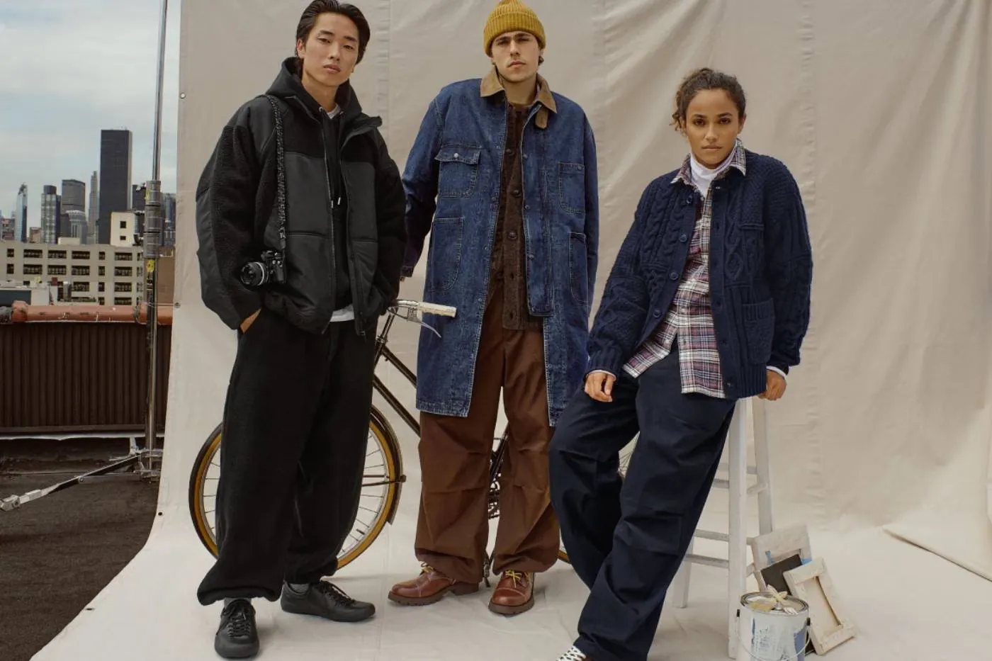 GU 再次携手 Engineered Garments 推出第三个联乘系列