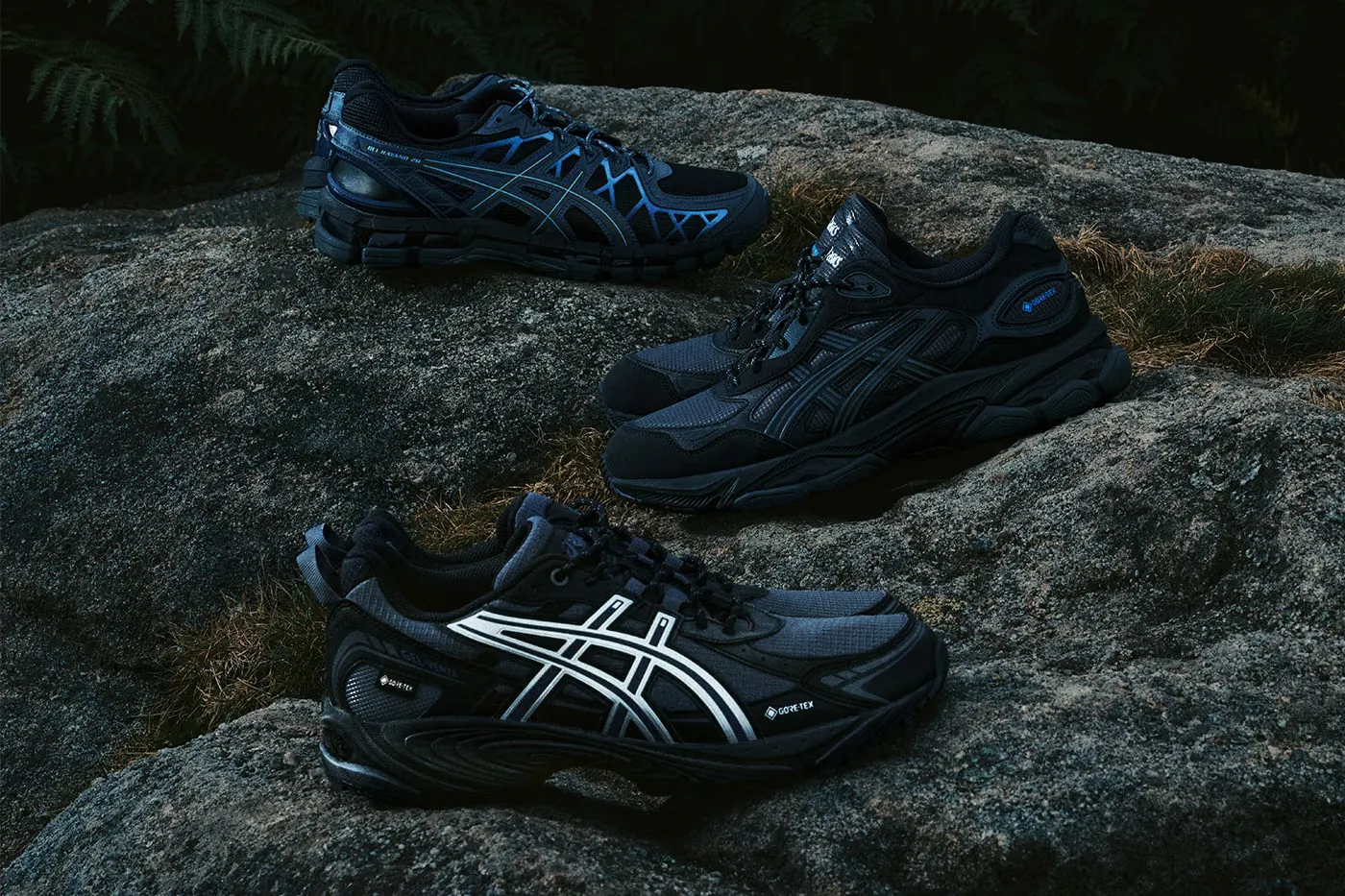 ASICS Utility Collection 释出 GEL-VENTX GTX、GEL-NYC 2.0 GTX 及 GEL-KAYANO 20 全新鞋款