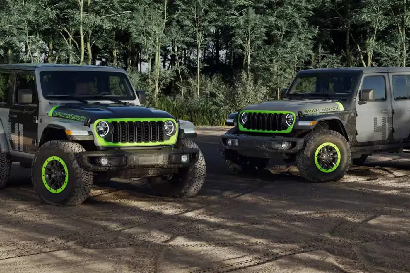2027 年 Jeep Wrangler Switchback 全新定制外观正式登场