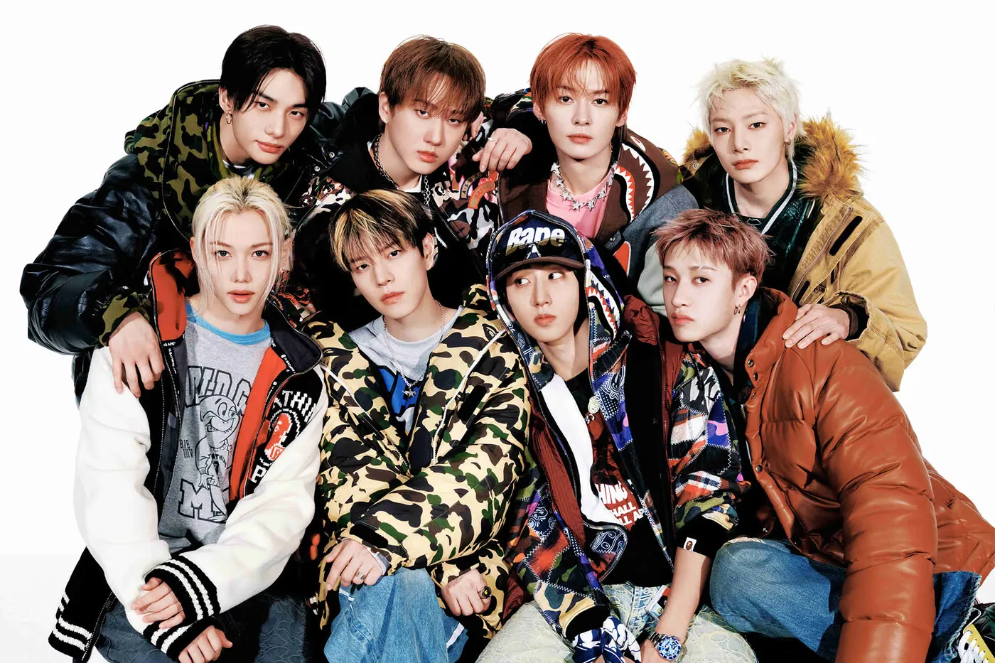 BAPE® 携手 Stray Kids 推出全新联名系列