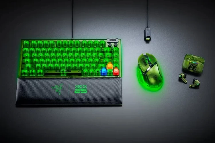 雷蛇 Razer × 微软 XBOX 25 周年联名系列正式发布