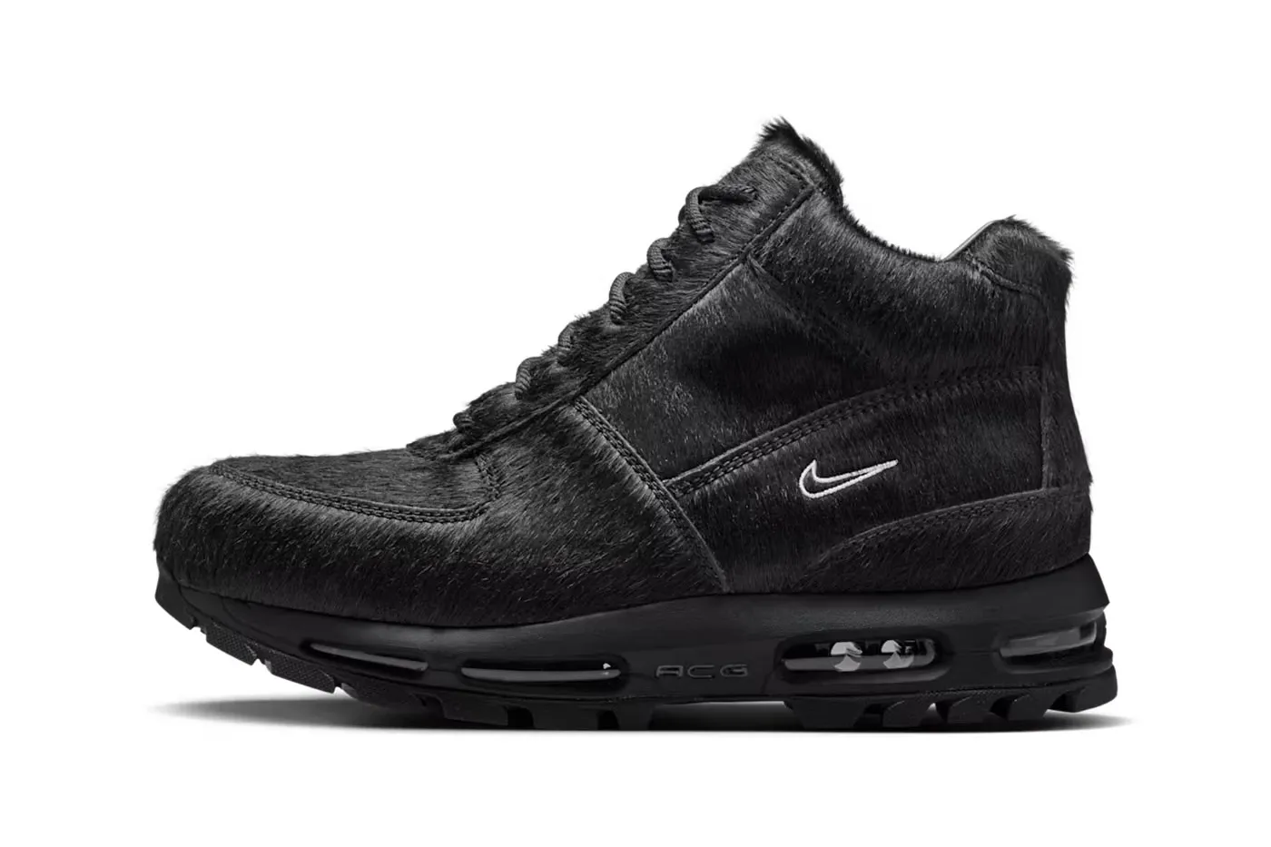 Nike Air Max Goadome 最新「Black Pony Hair」毛绒配色鞋款将于 10 月回归