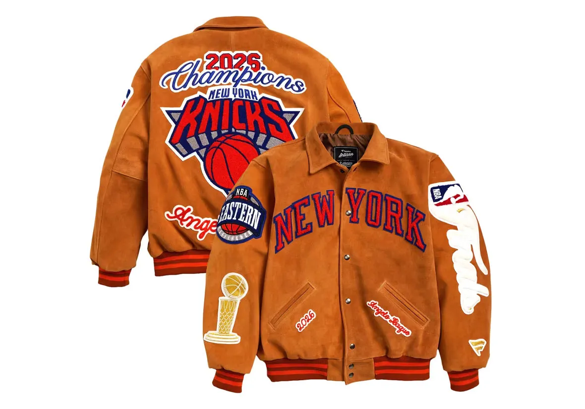 率先细赏 Angelo Baque × Fanatics 限量 100 件纽约人总冠军 Varsity 棒球外套
