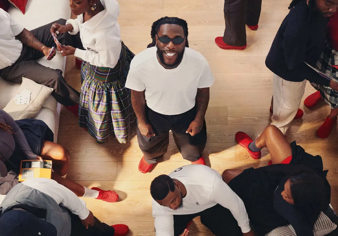 Burna Boy 与 On 推出首个联乘波鞋系列