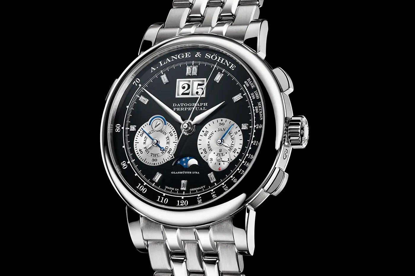 A. Lange & Söhne 推出铂金版 Datograph Perpetual 庆祝面世 20 周年
