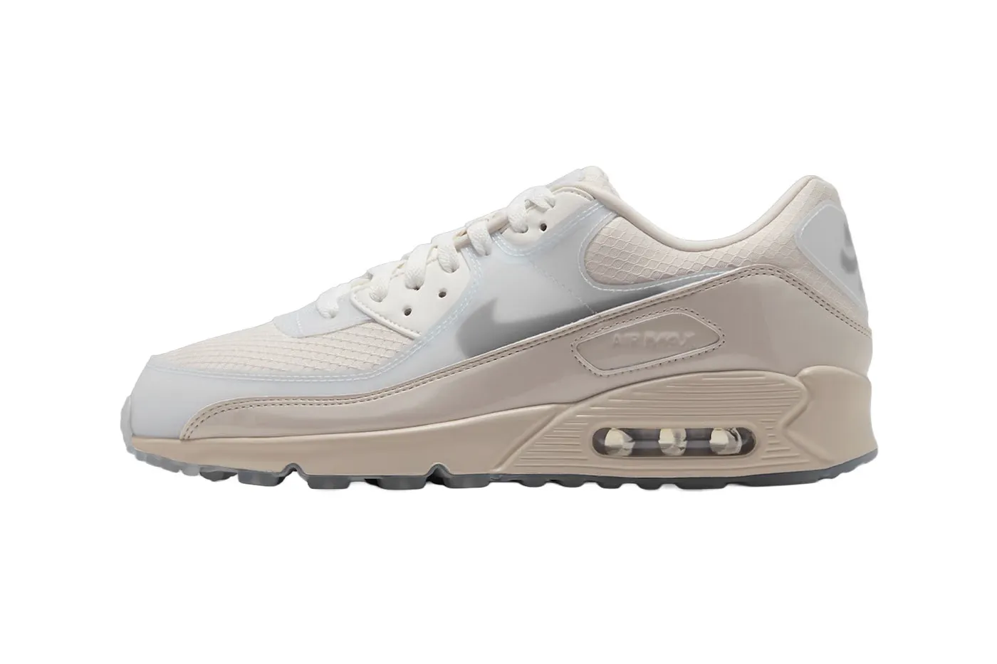 Nike Air Max 90 最新「Light Orewood Brown」配色：漆皮光泽与半透明细节的完美结合