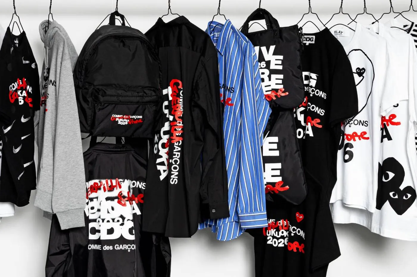 COMME des GARÇONS 携典藏单品于福冈重现 GUERRILLA STORE 快闪店