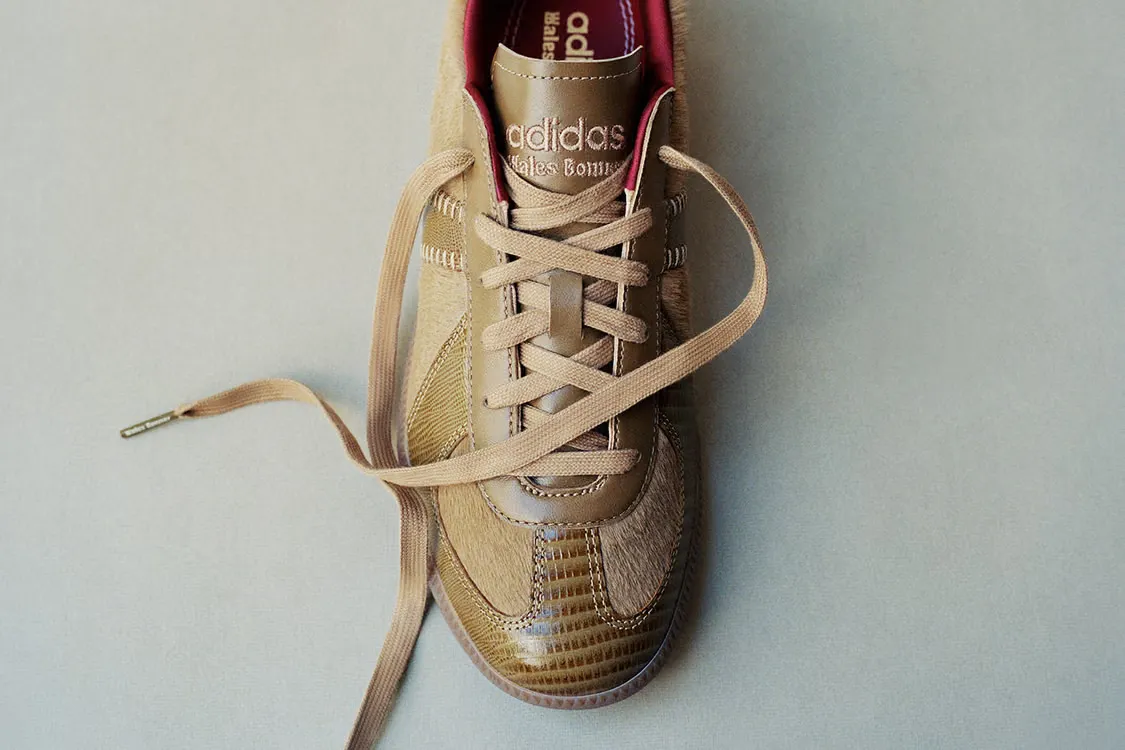 Wales Bonner 采用鳄鱼皮、麂皮与马毛材质重塑 adidas 经典鞋款